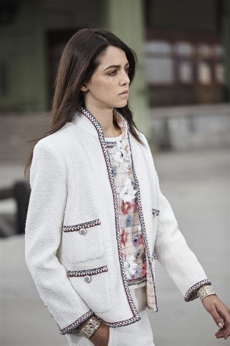 chanel white coat|chanel coats for sale.